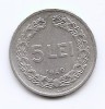 Romania 5 Lei 1949 - Aluminiu, 23 mm, KM-77
