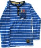 Bluza Baiat 8 Ani (128 cm) Dungi Albastre - Second Hand