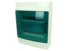 Carcasă Gri pentru Aparatură Modulară IP41 24 Moduli