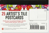 Studio Series Artist&#039;s Tile Postcards (25 Acid-Free White Postcards)