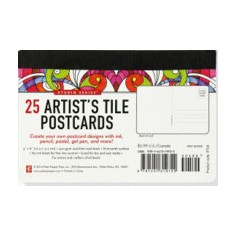 Studio Series Artist's Tile Postcards (25 Acid-Free White Postcards)