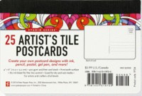 Studio Series Artist&amp;#039;s Tile Postcards (25 Acid-Free White Postcards) foto