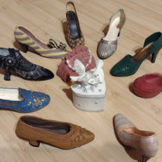 15/Pantofi de colectie /Miniatura /Portelan/ceramica/