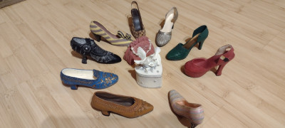 15/Pantofi de colectie /Miniatura /Portelan/ceramica/ foto
