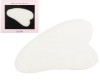 Placuta de Masaj Facial Gua Sha, Piatra Naturala Alba, 7x4.5 cm, Efect de Lifting si Luminozitate, Dactylion