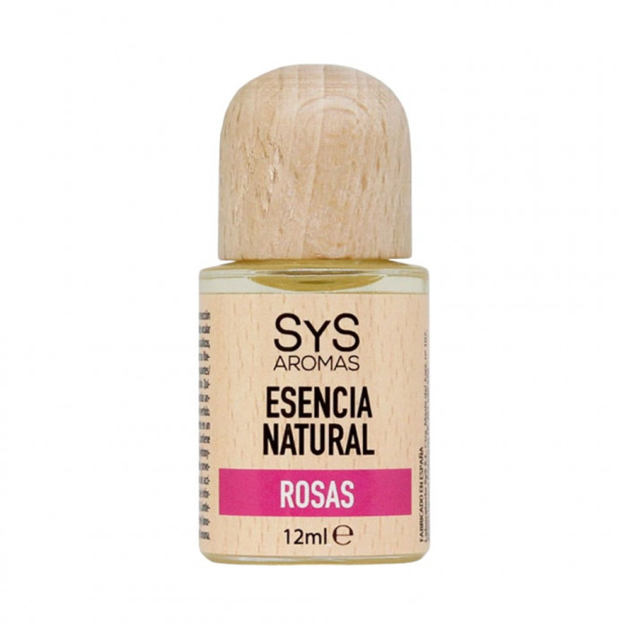 Esenta naturala (ulei) aromaterapie SyS Aromas, Trandafiri 12 ml