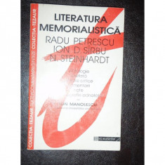 LITERATURA MEMORIALISTICA - RADU PETRESCU foto