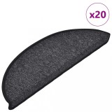 vidaXL Covorașe scară 20 buc Antracit 56x17x3 cm