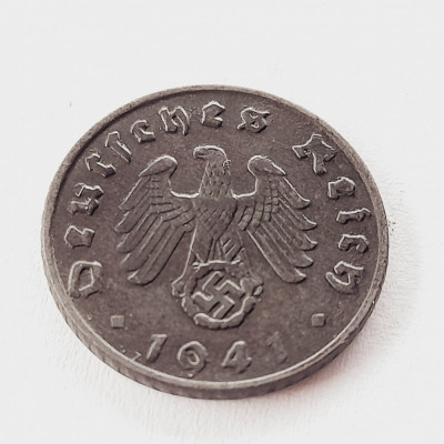 Germania Nazistă 5 reichspfennig 1941 A (Berlin) foto