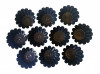 Forma pentru Savarine, Set 10 cavitati, Negru, 10 cm, 400COF