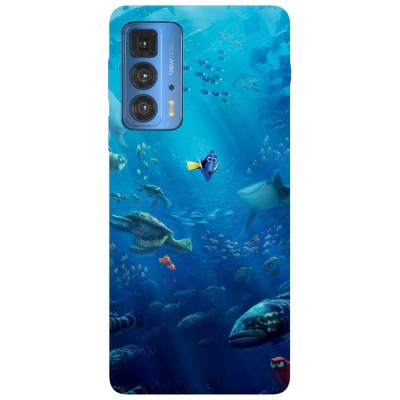 Husa compatibila cu Motorola Edge 20 model Finding Nemo, Silicon, TPU, Viceversa foto