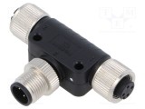 Adaptor M12 DEGSON FT-M12A-04M-M12A-04F-Q-0200