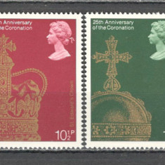 Anglia/Marea Britanie.1978 25 ani incoronarea Reginei Elisabeth II GA.137