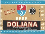NI421 Etichetă bere Doljana, Fabrica de bere Craiova