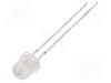 Dioda LED 5mm, alb cald, plat, 2.9...3.6V, OPTOSUPPLY - OSM2DK57E1A-LM