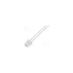 Dioda LED 5mm, alb cald, plat, 2.9...3.6V, OPTOSUPPLY - OSM2DK57E1A-LM