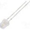 Dioda LED 5mm, alb cald, plat, 2.9...3.6V, OPTOSUPPLY - OSM2DK57E1A-LM
