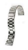 Bratara de ceas Argintie cu butoane laterale 22mm MT4763, Time Veranda
