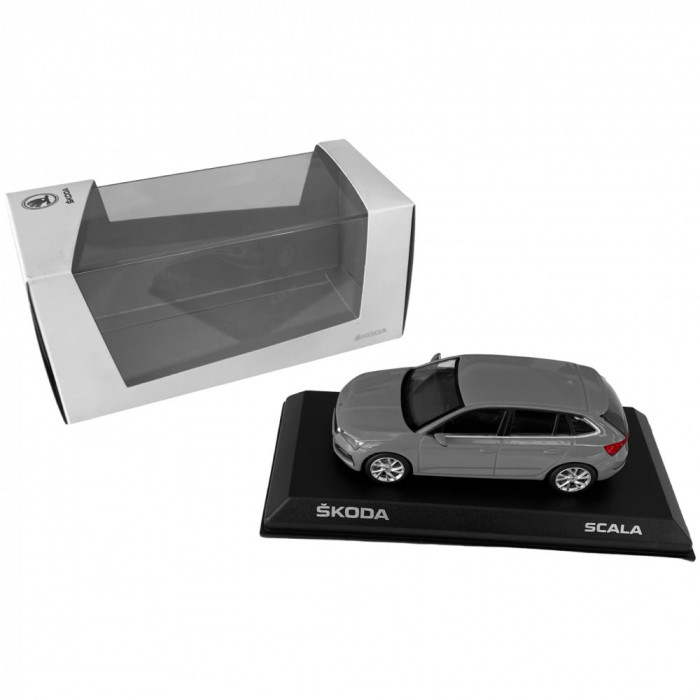 Macheta Oe Skoda Scala 1:43 Gri Steel Grey 657099300F7A