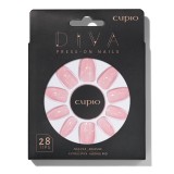 Set unghii false Cupio Diva - White Marble