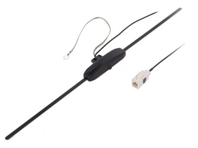 Antenă Interioară AM FM TMC cu Amplificator 2.4m foto