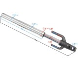 Telescop furca stanga VOGE 125R Cod Produs: MX_NEW AMOVOG148