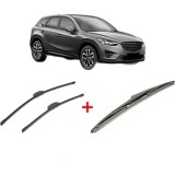 Cumpara ieftin Set 3 stergatoare MAZDA CX-5 Van (KE_) 2015-2017, pentru parbriz si luneta, Bosch Twin