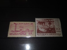 TIMBRE BRAZILIA ARGENTINA foto
