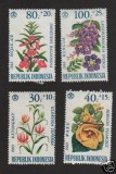 Indonesia 1965 Flowers, MNH AJ.076