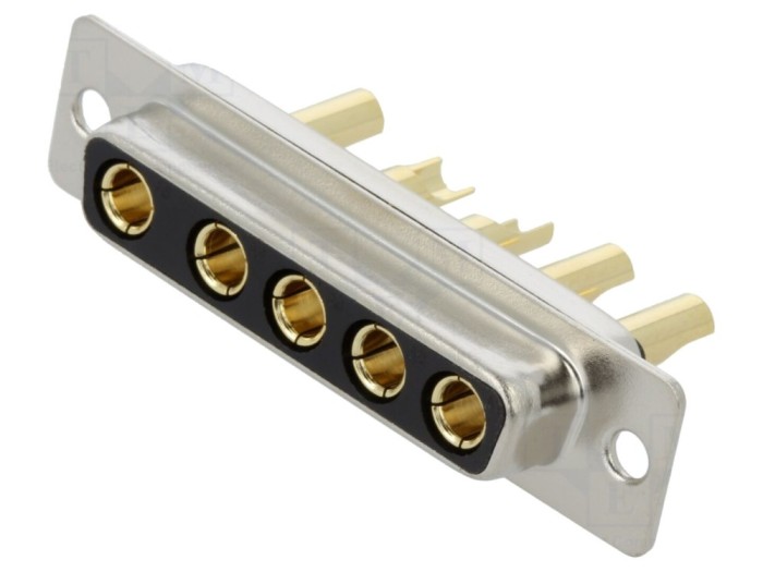 Conector D-Sub Mamă 5 pini pe cablu