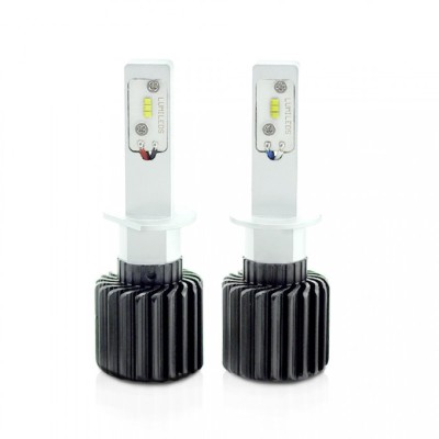 Set 2 Becuri Led Auto H1 4000 lumeni 12-24V Fara Canbus foto