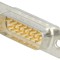 Conector D-Sub 15 pini tată, aurit