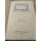 G. Salambo edt. Minerva 1913 roman