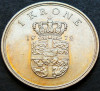 Moneda 1 COROANA - DANEMARCA, anul 1972 *cod 838 B, Europa