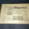 ZIARUL SPORTUL 7 OCTOMBRIE 1981