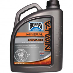 Ulei Bel-Ray V-Twin, mineral 20w50, 4T, 4L Cod Produs: MX_NEW BR4224