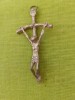 Pandantiv, crucifix romano-catolic din metal Italia