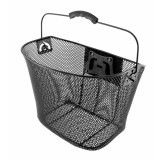Cos Bicicleta Fier 35x25x26cm Negru Prindere Rapida Cod:588160161RM