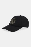 Versace Jeans Couture șapcă de baseball din bumbac culoarea negru, 79GAZK26 ZG388