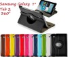 Husa rotativa 360 Samsung Galaxy Tab 2 Tab2 7.0 P3100 P3110 + stylus, 7 inch