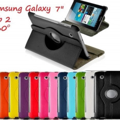 Husa rotativa 360 Samsung Galaxy Tab 2 Tab2 7.0 P3100 P3110 + stylus