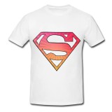 Tricou &quot; Superman logo pink &quot;