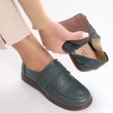 Pantofi dama casual Verzi din Piele Naturala Jarin, 36