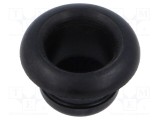 Manșon LAPP SKINDICHT&reg; DTN 25mm negru pentru cablu 12-17,5mm, grosime panou max. 2,5mm, -30&divide;100&deg;C