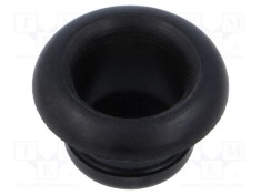 Manșon LAPP SKINDICHT&reg; DTN 25mm negru pentru cablu 12-17,5mm, grosime panou max. 2,5mm, -30&divide;100&deg;C