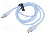 Cablu USB 2.0 USB C VENTION 1m PVC nichelat