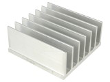Radiator Aluminiu cu Aripioare 80x78x35mm