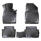 Cumpara ieftin Set covorase auto cauciuc Umbrella Mazda 3 III Sedan (2013-2018) TPE, impermeabile, cu bordura 3 cm