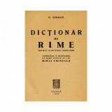 Nicolae Șerban, Dicționar de rime, cuprinz&acirc;nd și dicționarul de rime al lui Mihai Eminescu