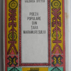 Poezii populare din Tara Maramuresului - Valerica Stetco